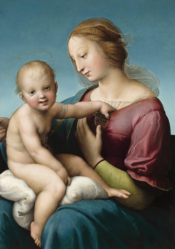 The Niccolini-Cowper Madonna by Raphael features a serene depiction of the Virgin Mary and Child.
