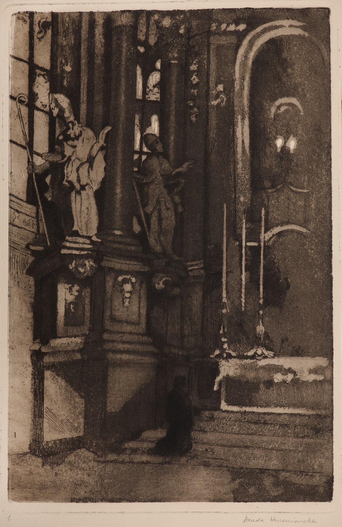 The Latin Cathedral by Wanda Korzeniowska, modernism, architecture