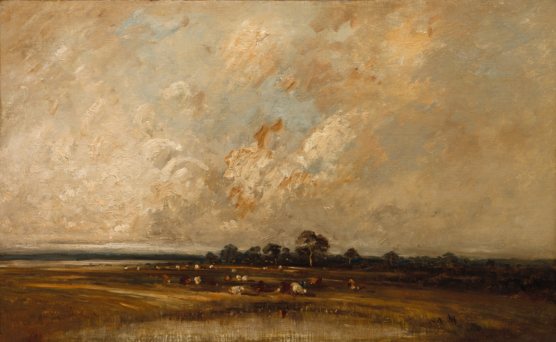 Marshland, by Jules Dupré, public domain