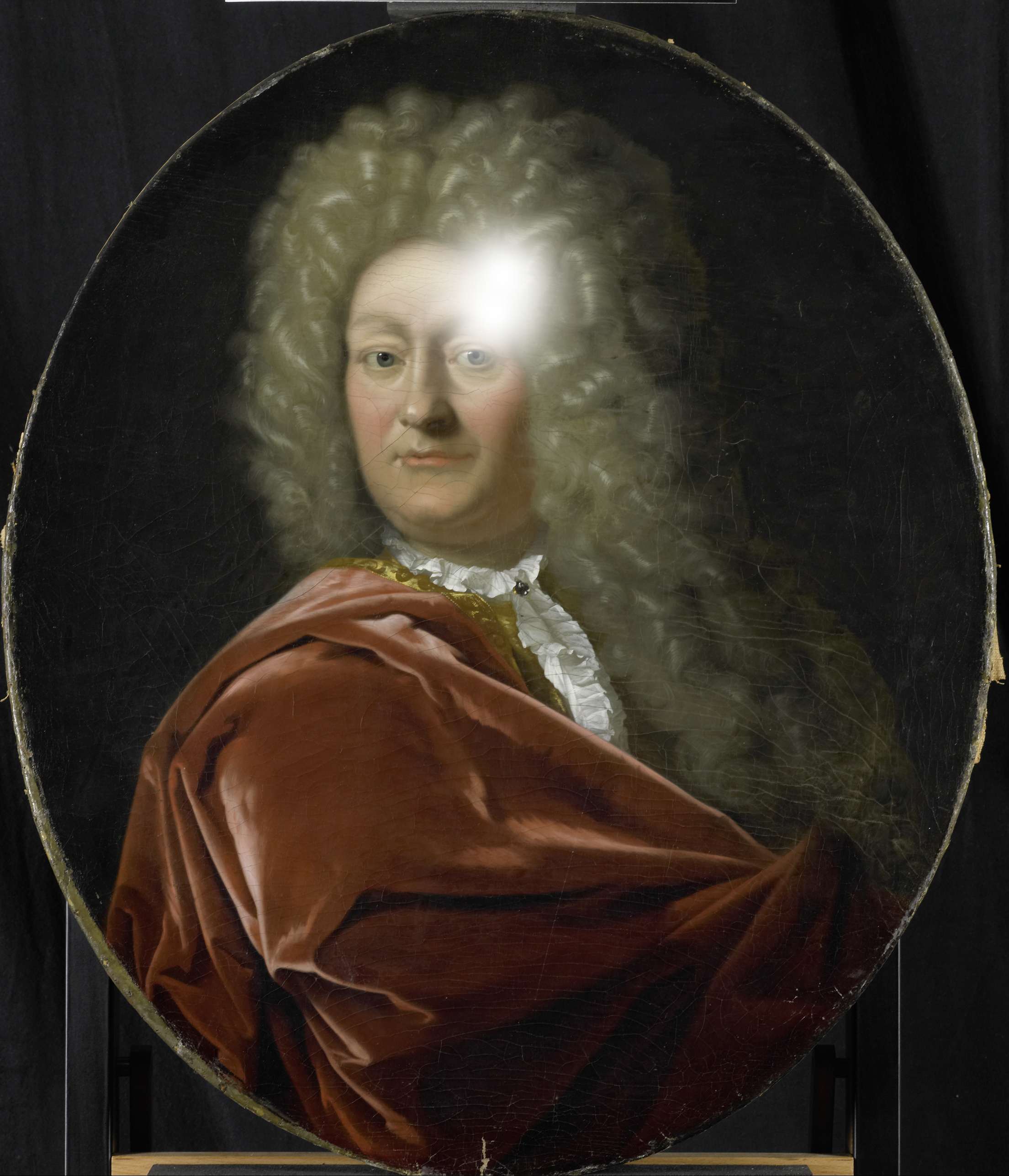 Portrait of Adriaen Paets, oil painting by Pieter van der Werff, depicting a man in dark attire.