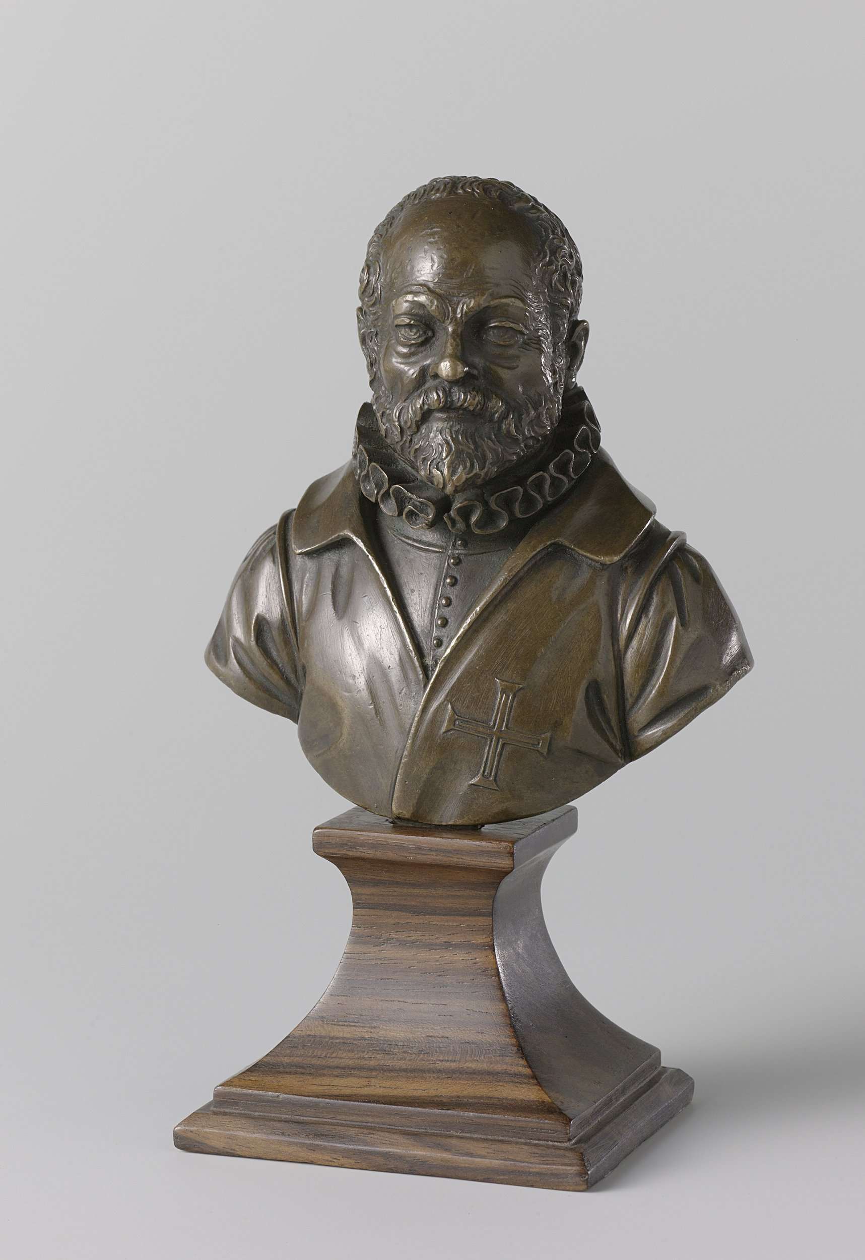 Self-portrait, by Giambologna, public domain