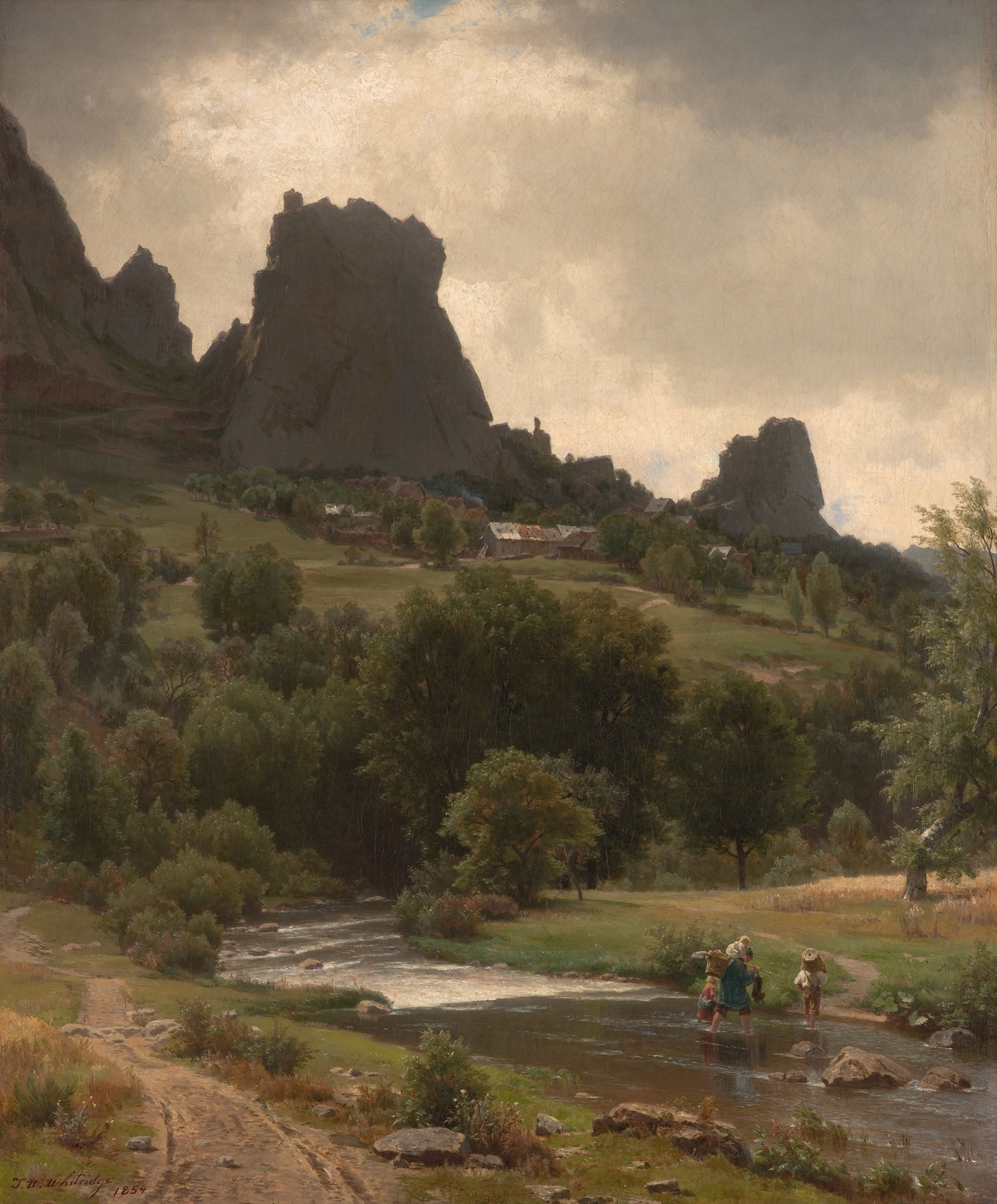 Summer Pastorale (View of Kallenfels), by Worthington Whittredge, public domain
