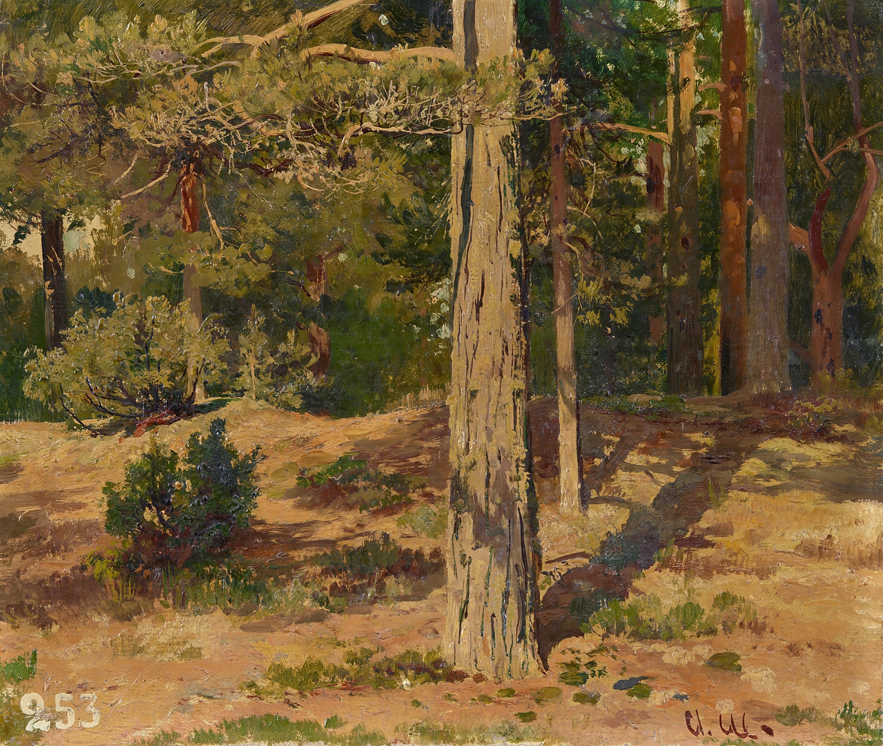 Waldinneres, by Ivan Shishkin, public domain