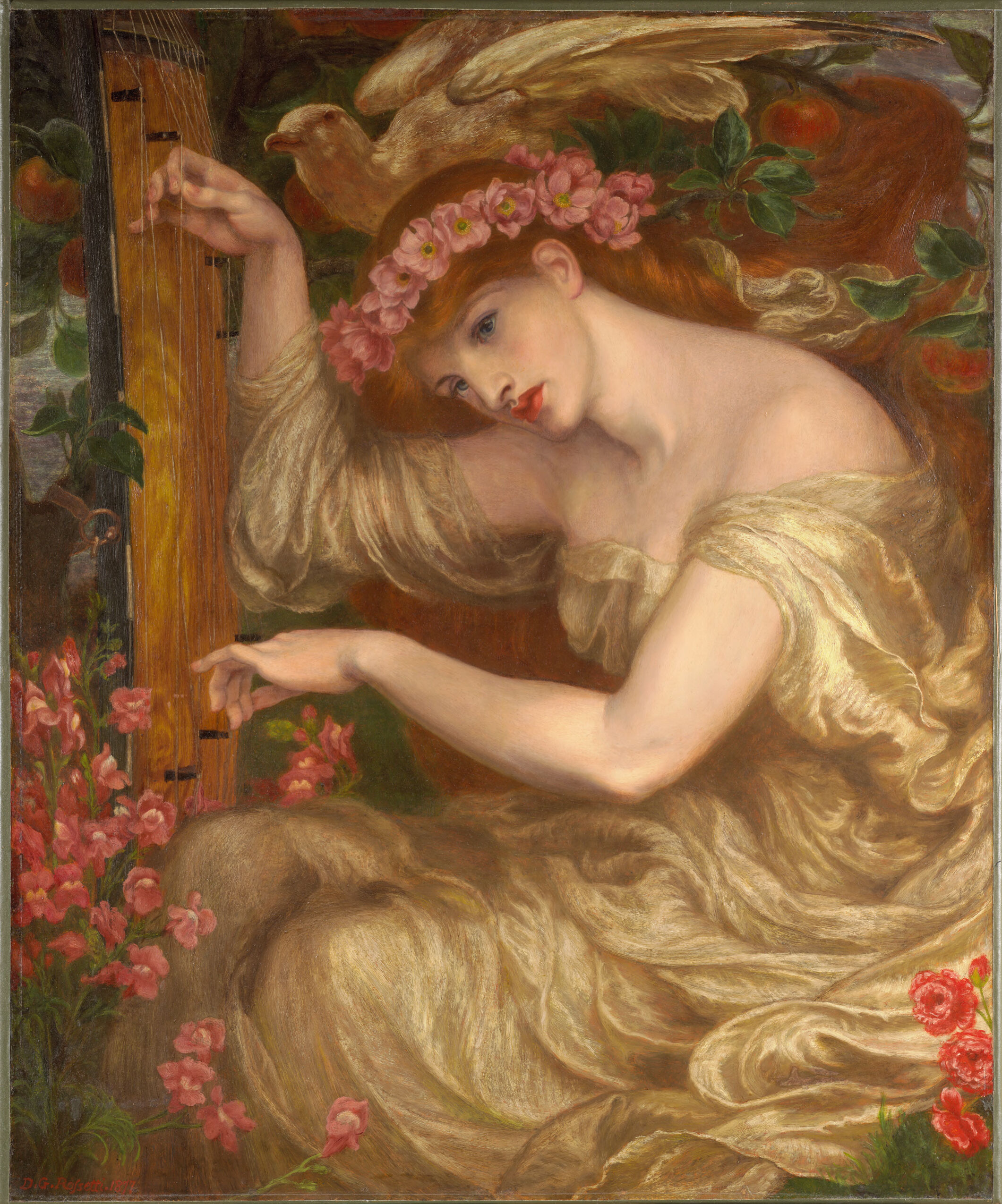 A Sea-Spell, by Dante Gabriel Rossetti, public domain