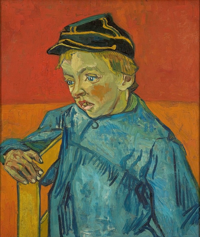 Vincent van Gogh's 'The Schoolboy' captures the innocence of youth.