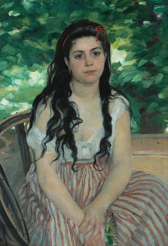 A vibrant depiction of summer life by Renoir.