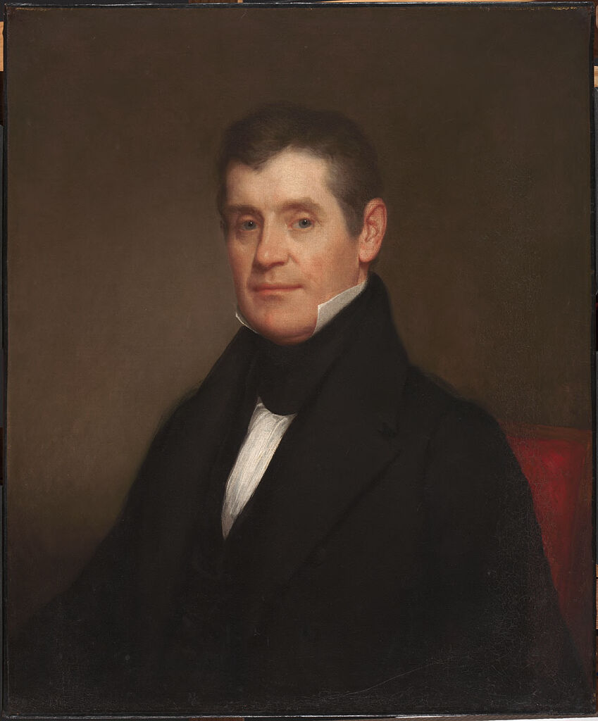 Portrait of Tyler Bigelow, oil on canvas by Chester Harding