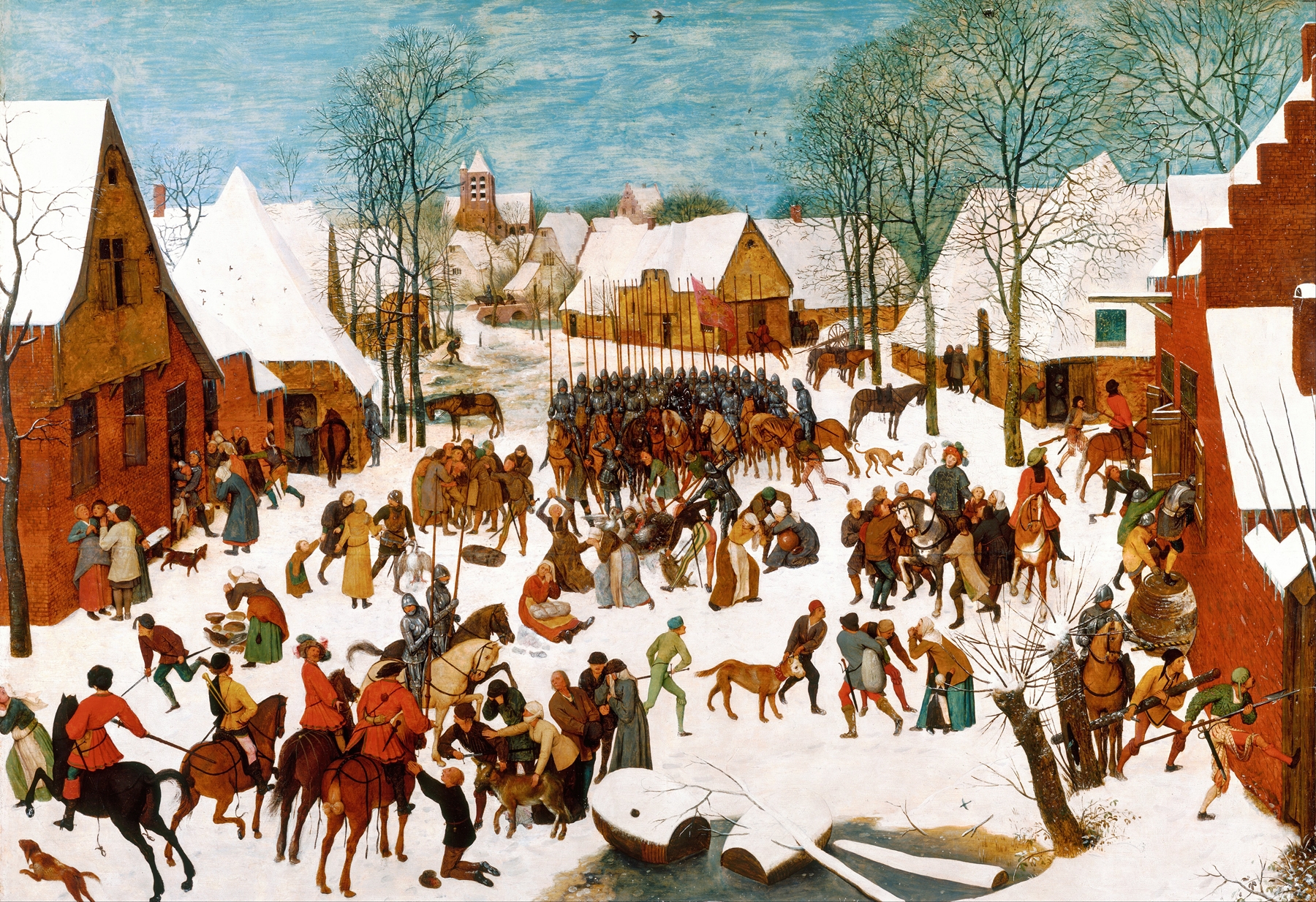 Massacre of the Innocents, by Pieter Bruegel the Elder, public domain