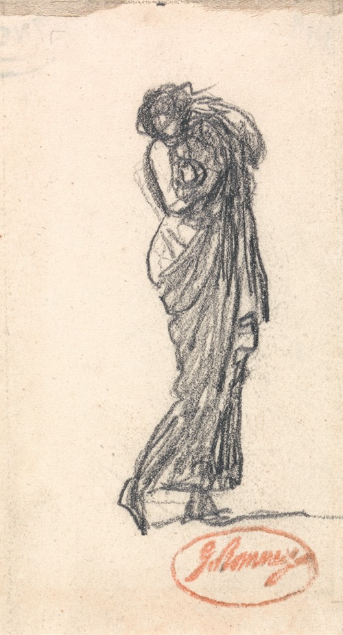 A portrait of an Indian woman by George Romney.