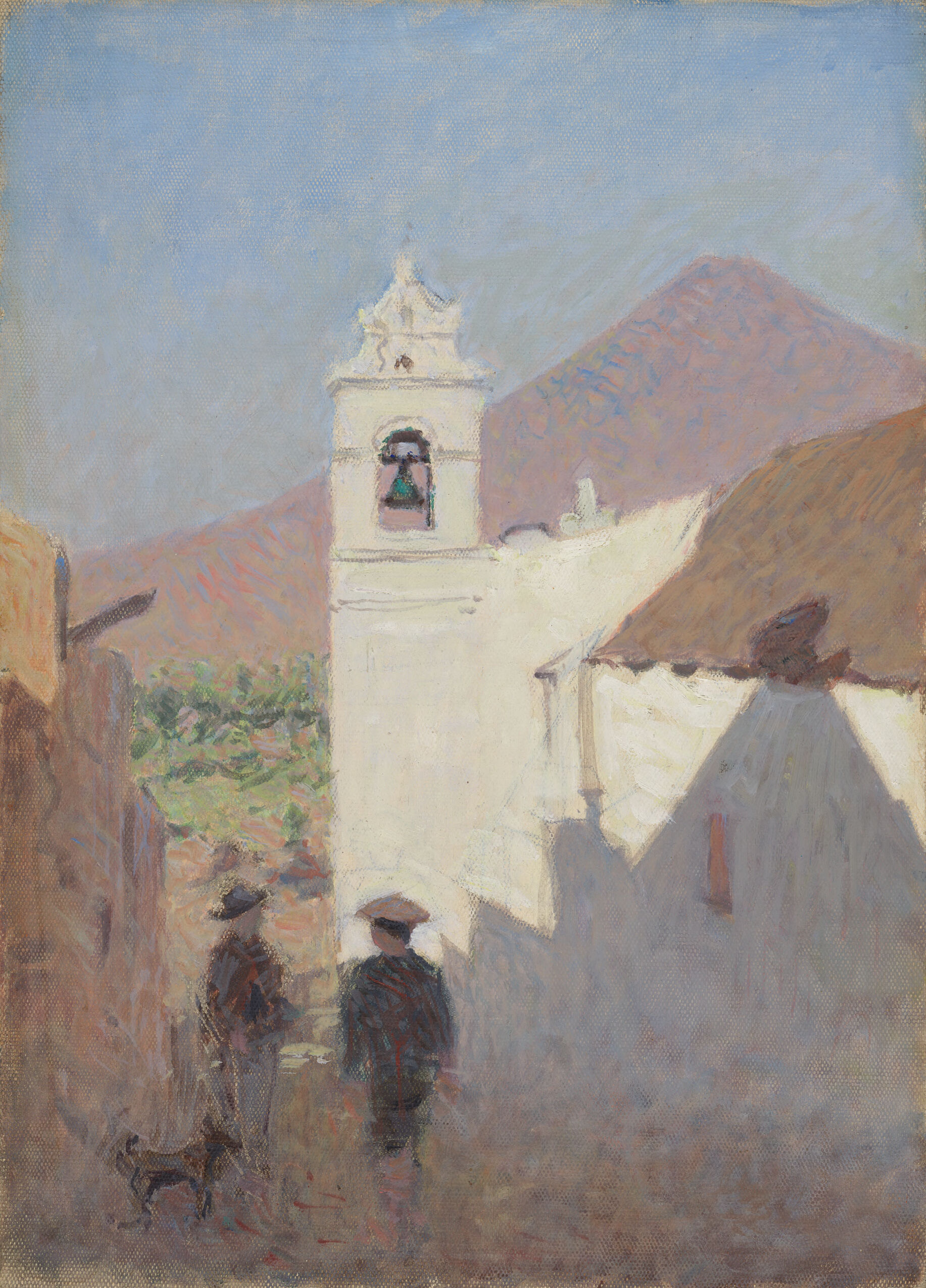 Village Near Arequipa, Peru, by Denman Waldo Ross, public domain