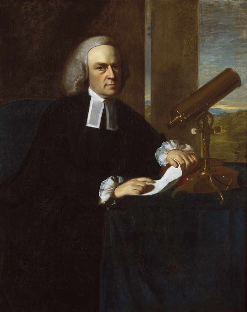 John Winthrop (1714-1779), by John Singleton Copley, public domain