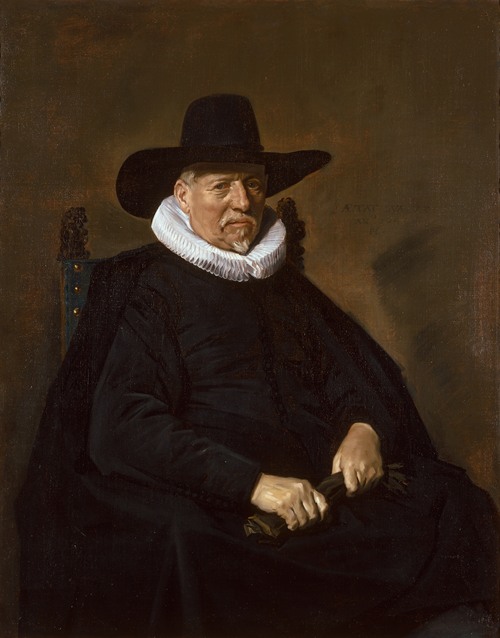 A portrait of an elderly man traditionally called Heer Bodolphe by Frans Hals.