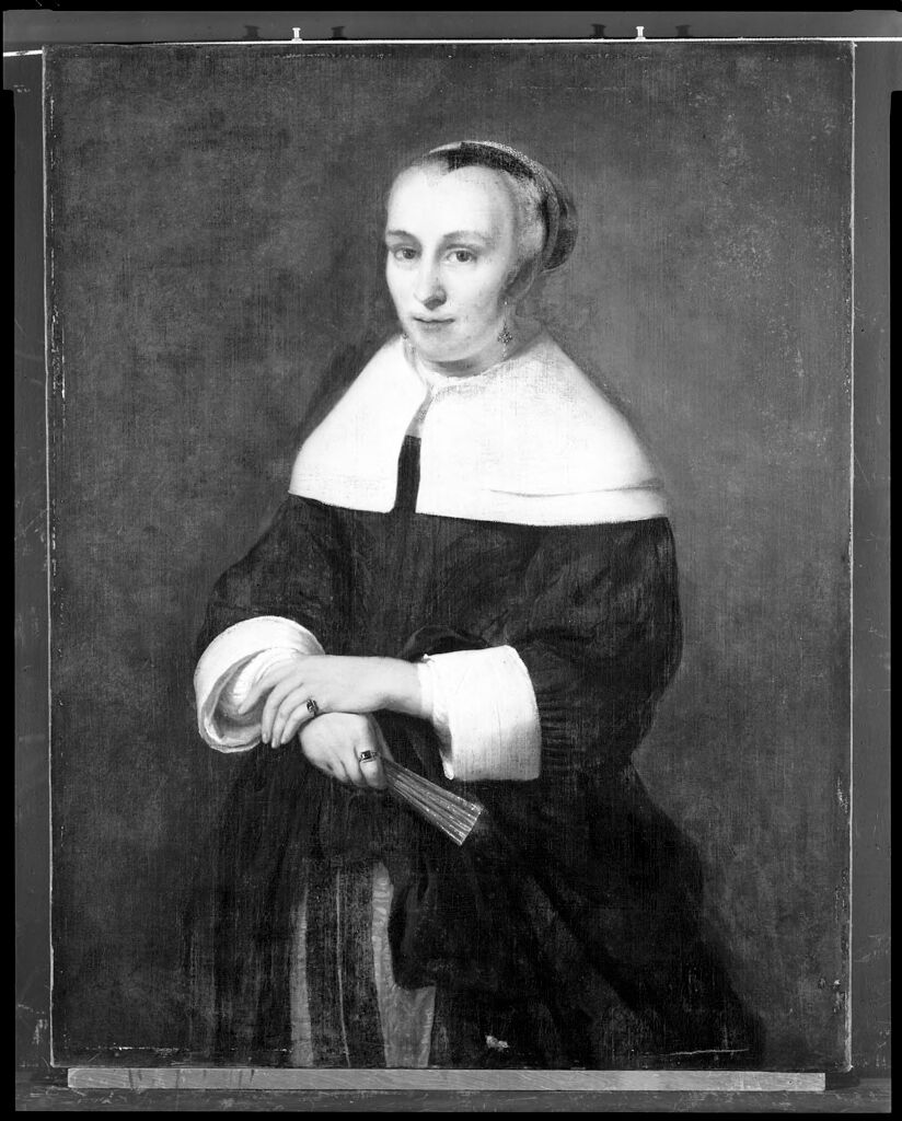 Portrait of a Woman, by Ferdinand Bol, public domain
