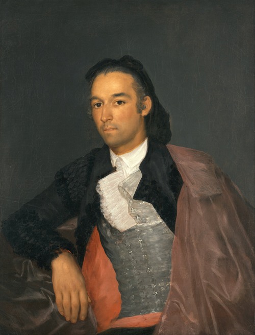 Portrait of the Matador Pedro Romero by Francisco de Goya.