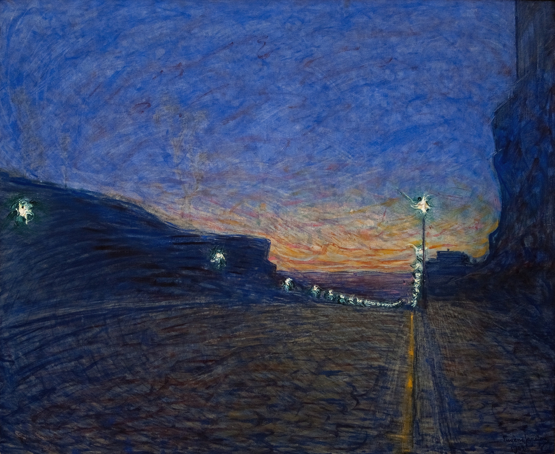 Hornsgatan, by Eugène Jansson, public domain