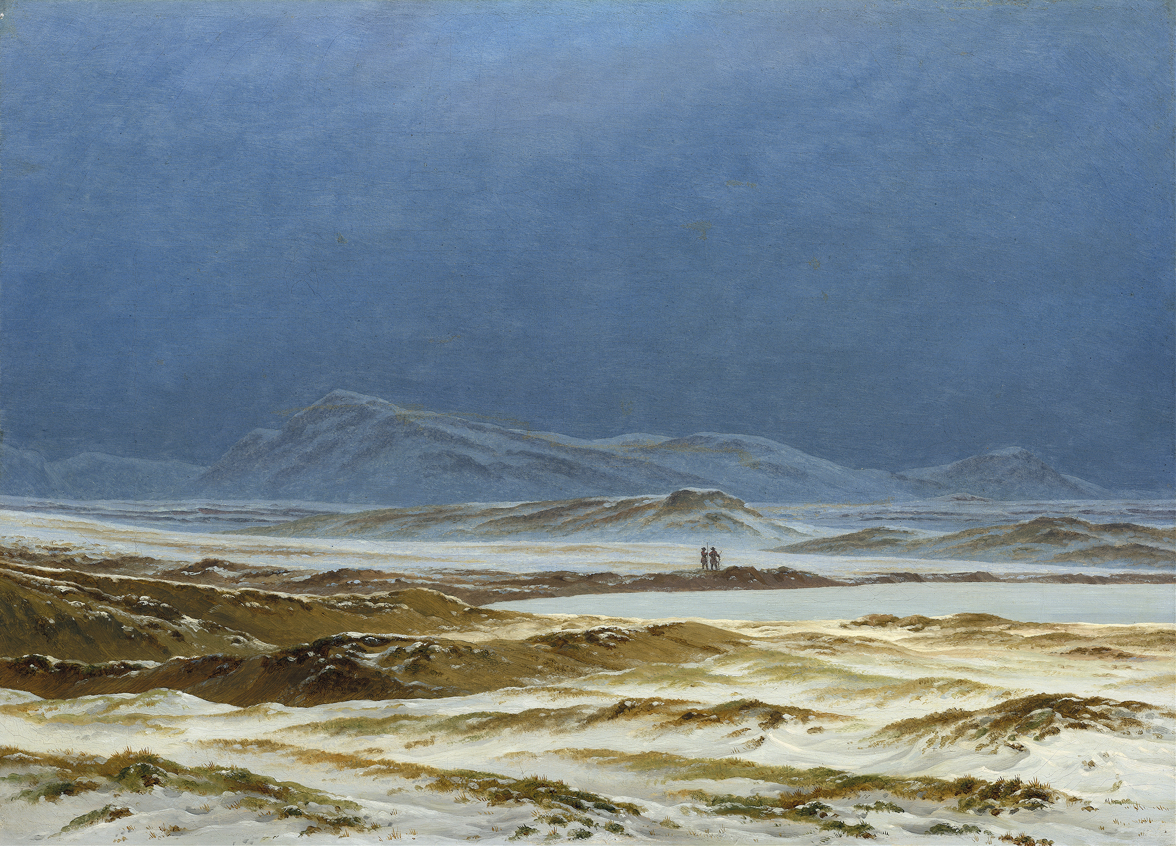 Northern Landscape,Spring, by Caspar David Friedrich, public domain