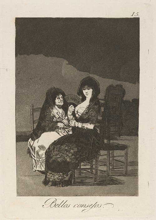 Bellos consejos depicts a group of people engaged in a conversation, showcasing daily life.