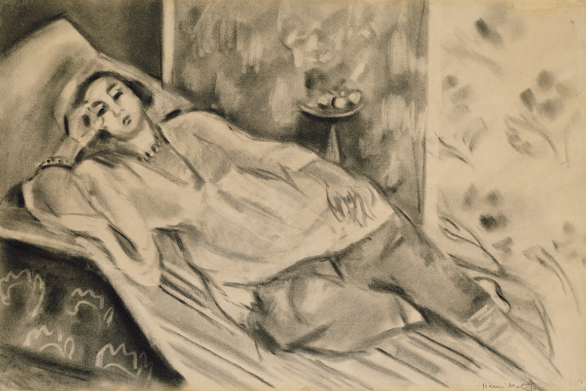 Henri Matisse's 'Odalisque' features a reclining figure in vibrant colors.