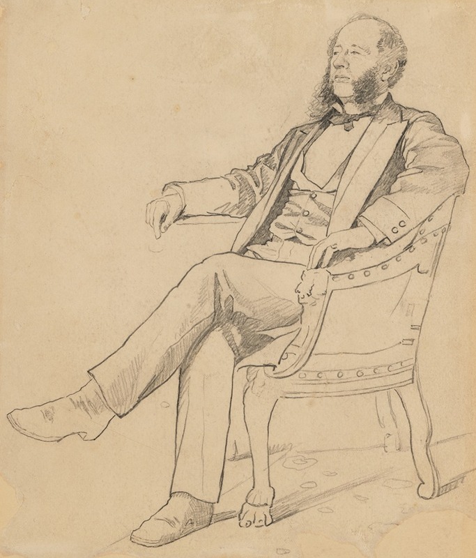 Portrait of William Henry Vanderbilt by Eastman Johnson.