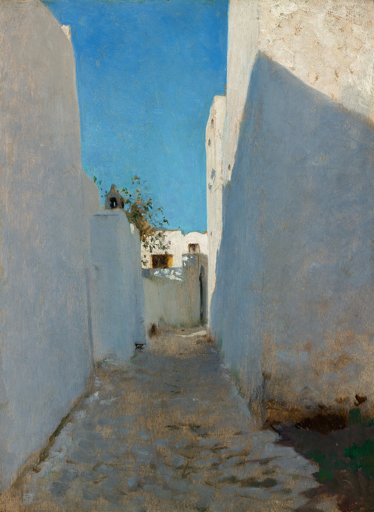 A Moroccan Street Scene, by John Singer Sargent, public domain