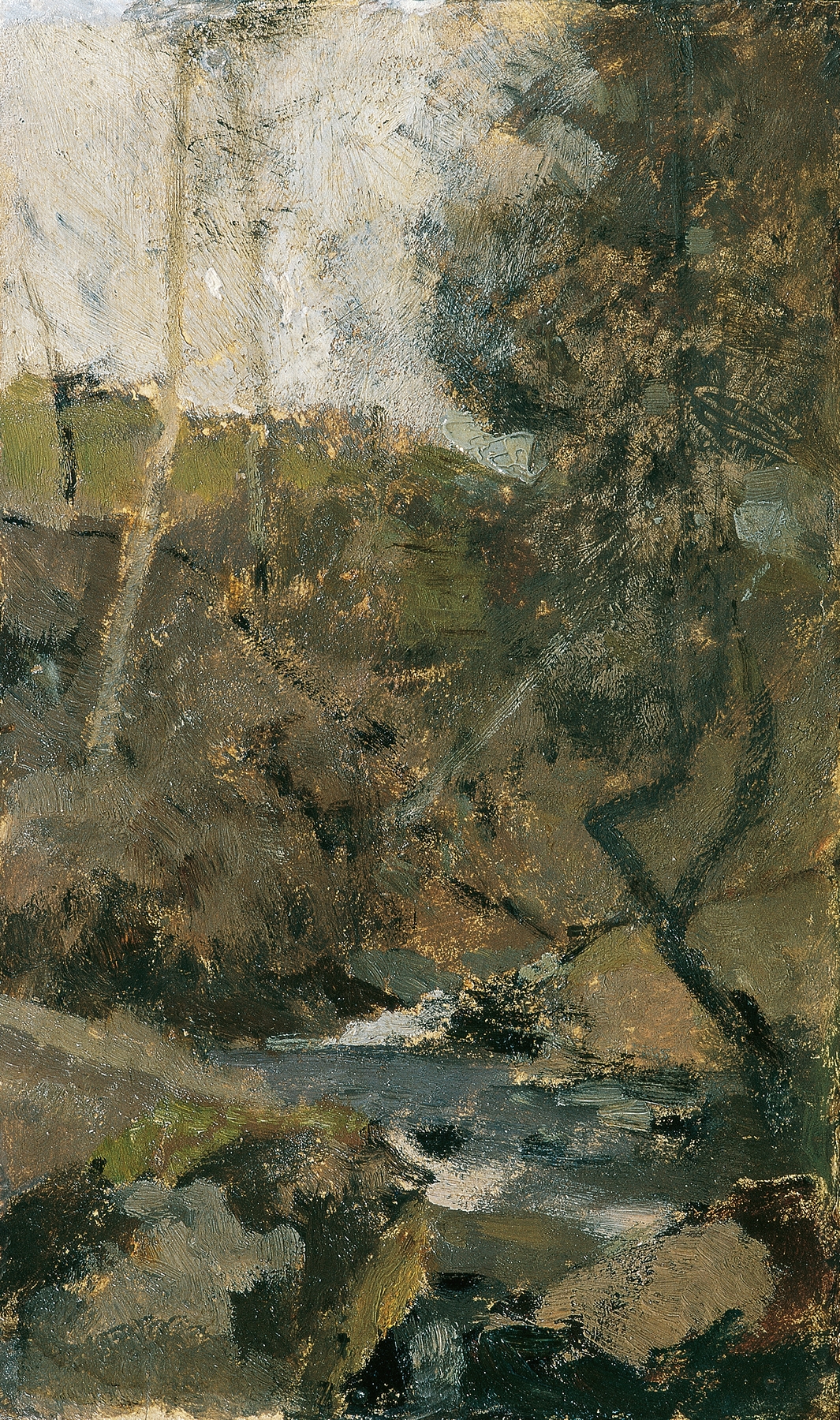 Bach im Wienerwald, by Emil Jakob Schindler, public domain