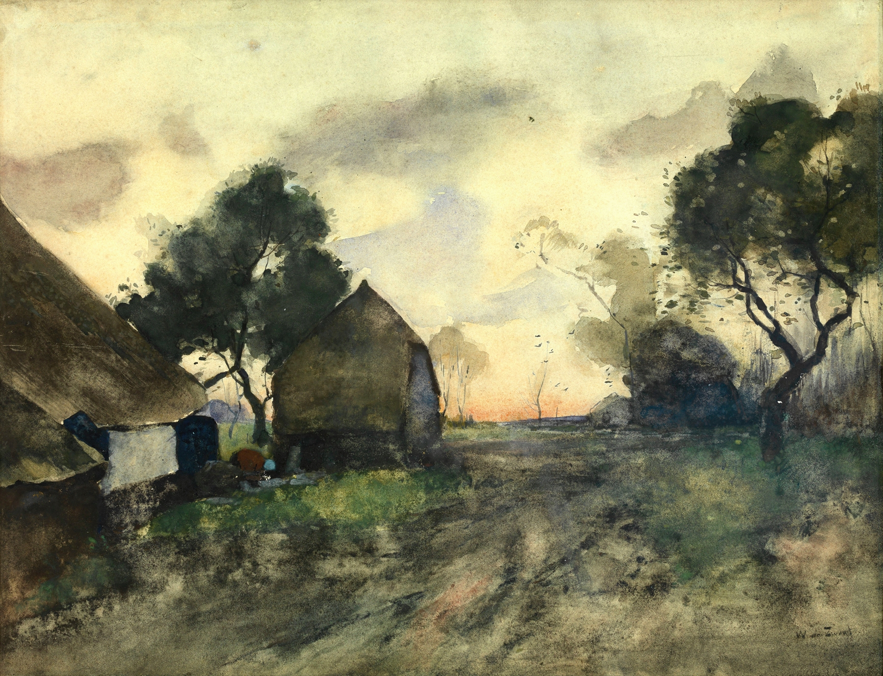 Evening Mood, by Willem de Zwart, public domain
