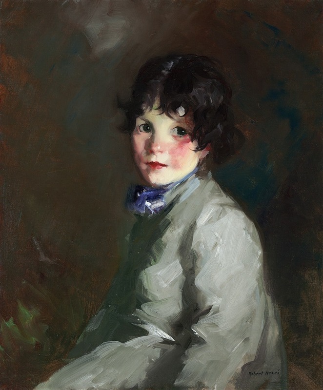 A portrait of a woman named Catharine, painted by Robert Henri.