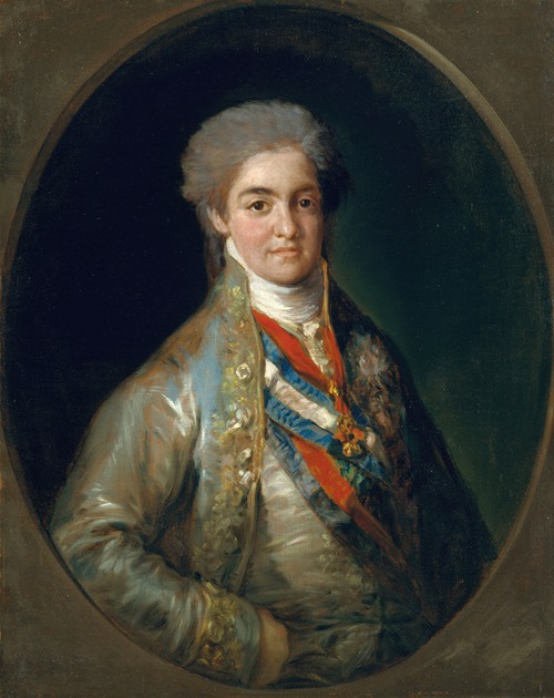 Portrait of Ferdinand VII by Francisco de Goya.