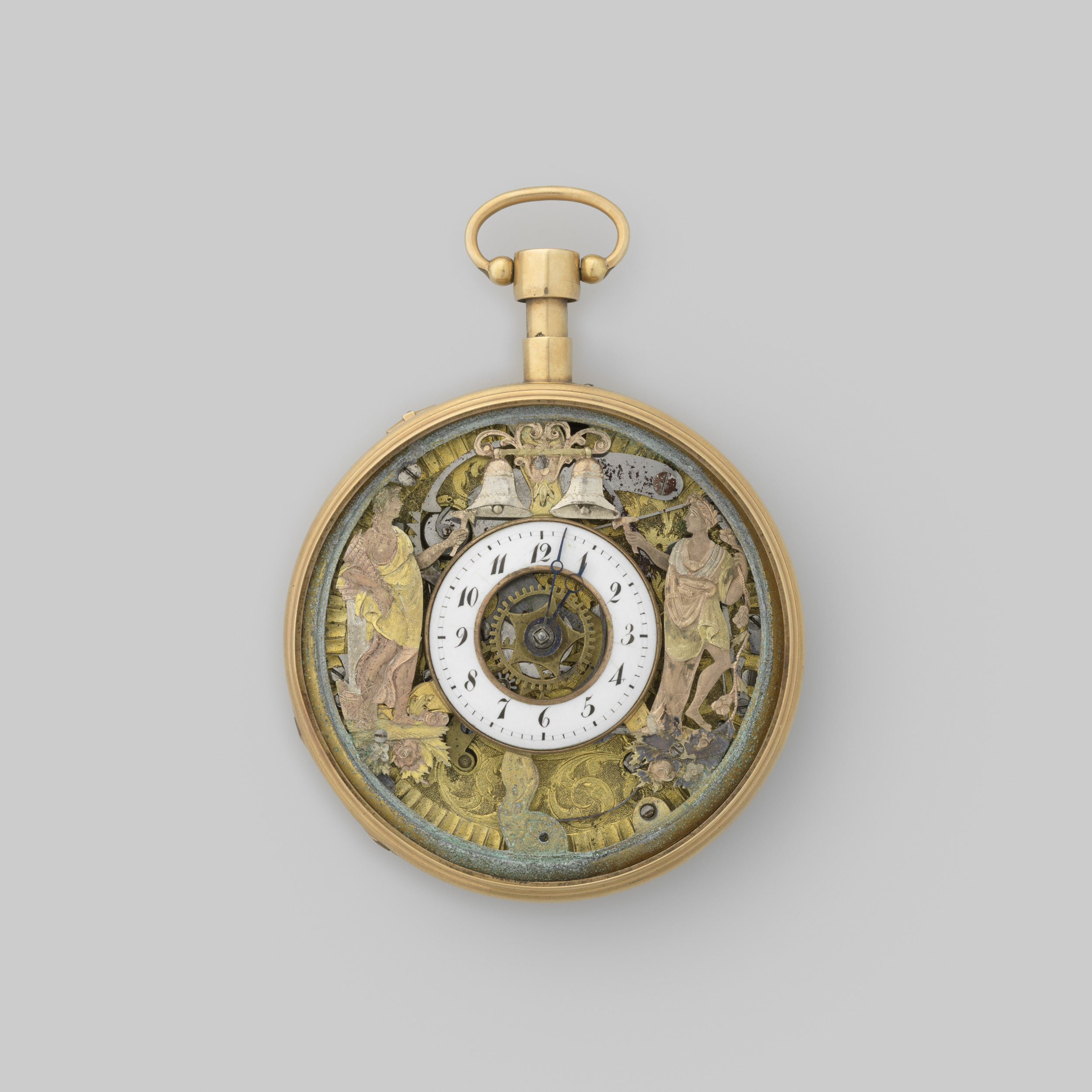 Victorian decorative art, gold watch by Unknown Artist