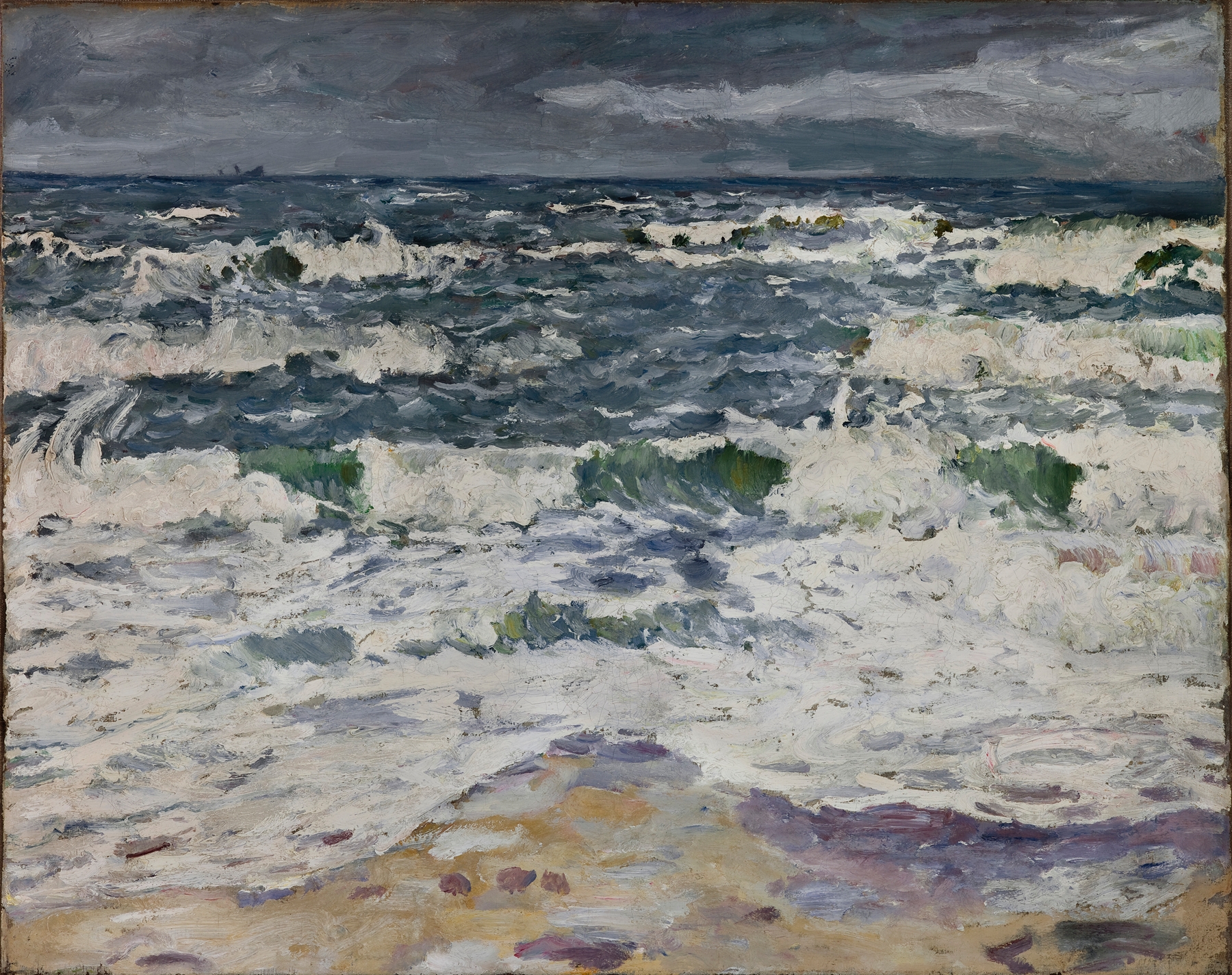 Gray Day at the Sea, by Max Beckmann, public domain