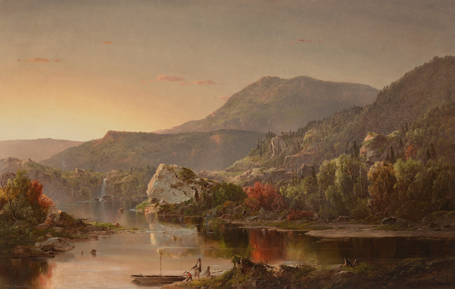 Landscape of the Alleghenies by William Louis Sonntag, oil painting