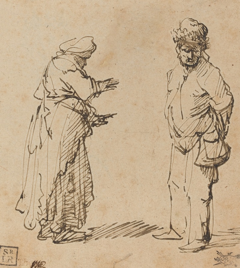 Rembrandt's 'Beggar Man and Woman' captures the essence of poverty and human resilience.