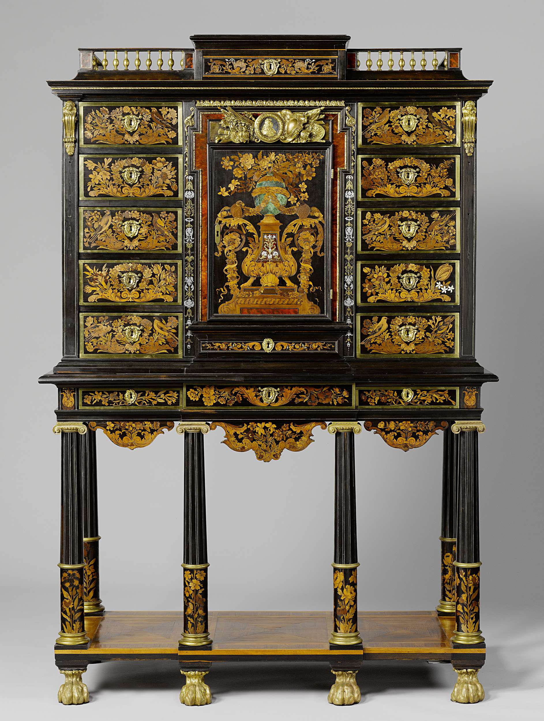 Cabinet, by André-Charles Boulle, public domain