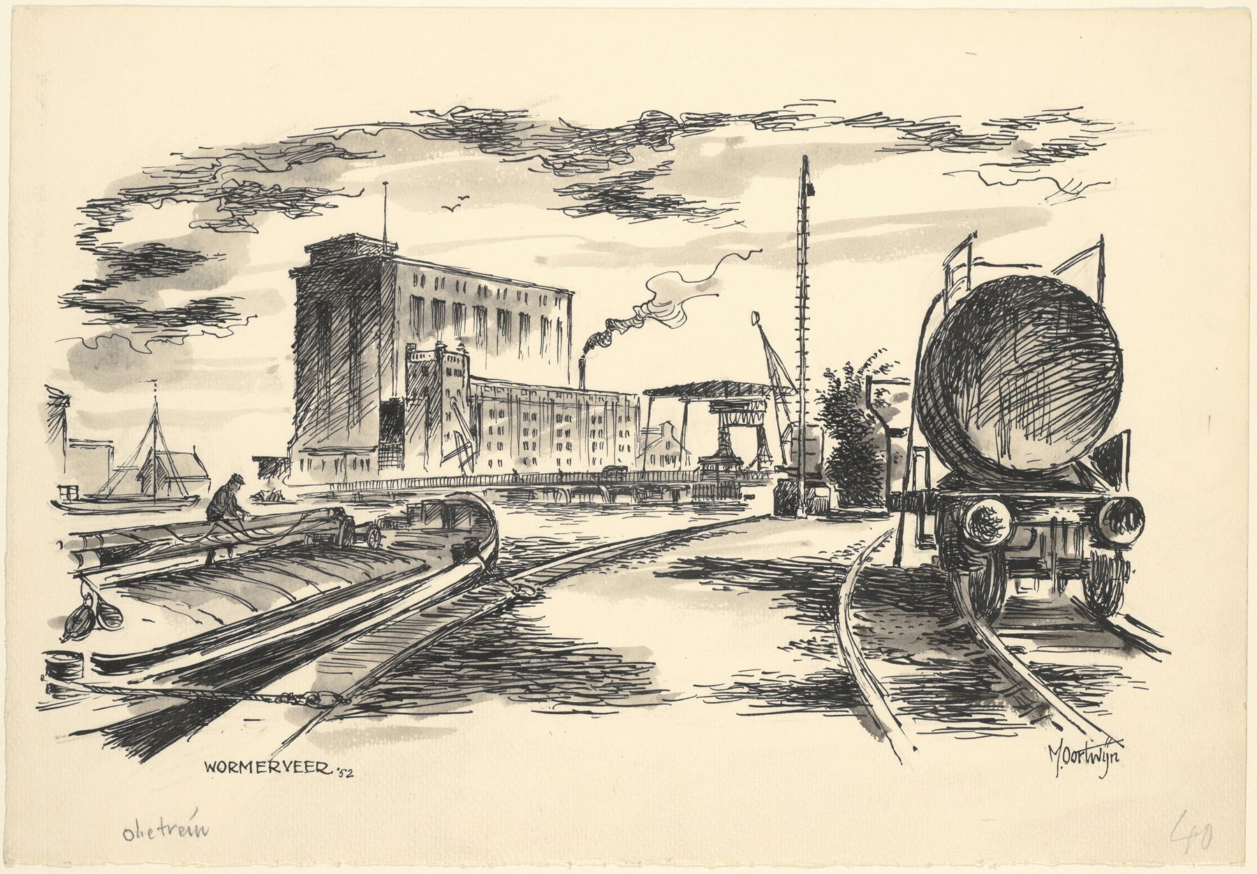 Gezicht te Wormerveer., by Maarten Oortwijn, public domain