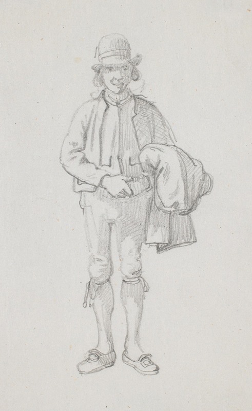 A portrait of a Swedish peasant man by Wilhelm Marstrand.