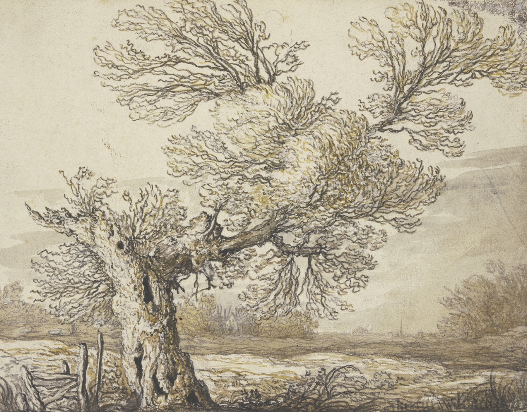 Landscape near Dordrecht, by Aelbert Cuyp, public domain