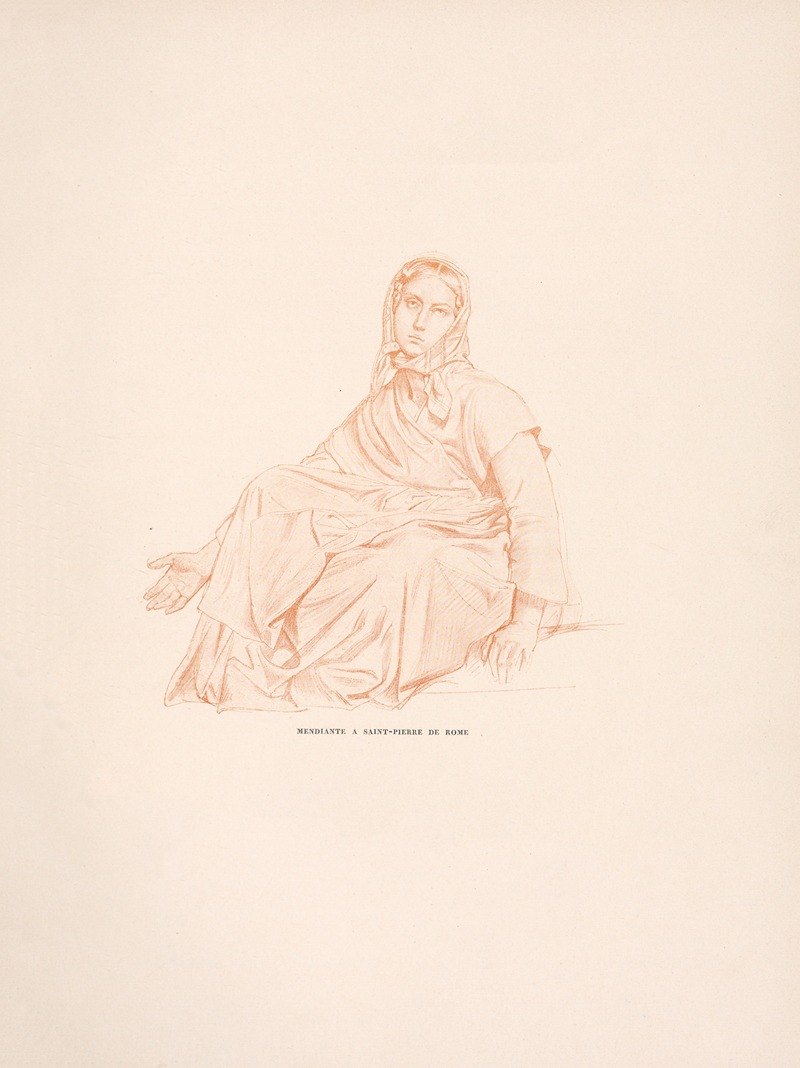 Mendiante à Saint-Pierre de Rome