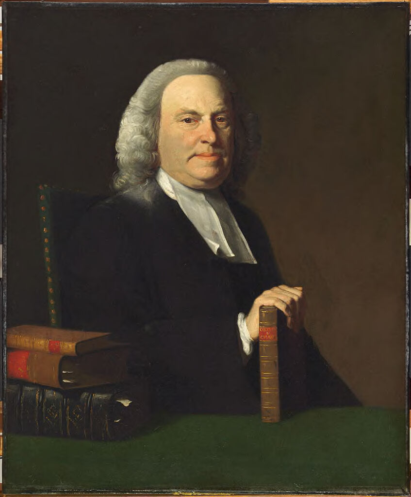 Nathaniel Appleton (1693-1784), by John Singleton Copley, public domain