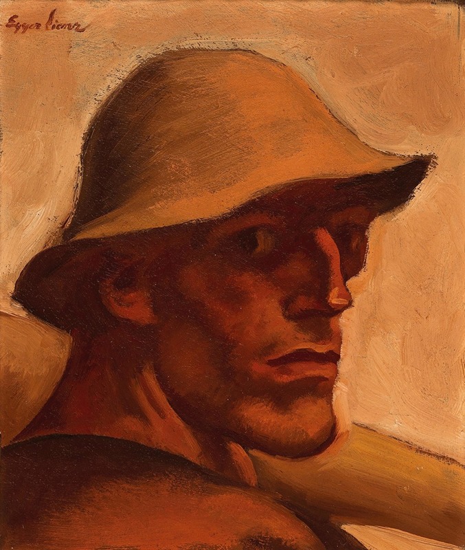A depiction of rural life in Albin Egger Lienz's Totentanz Bauer.
