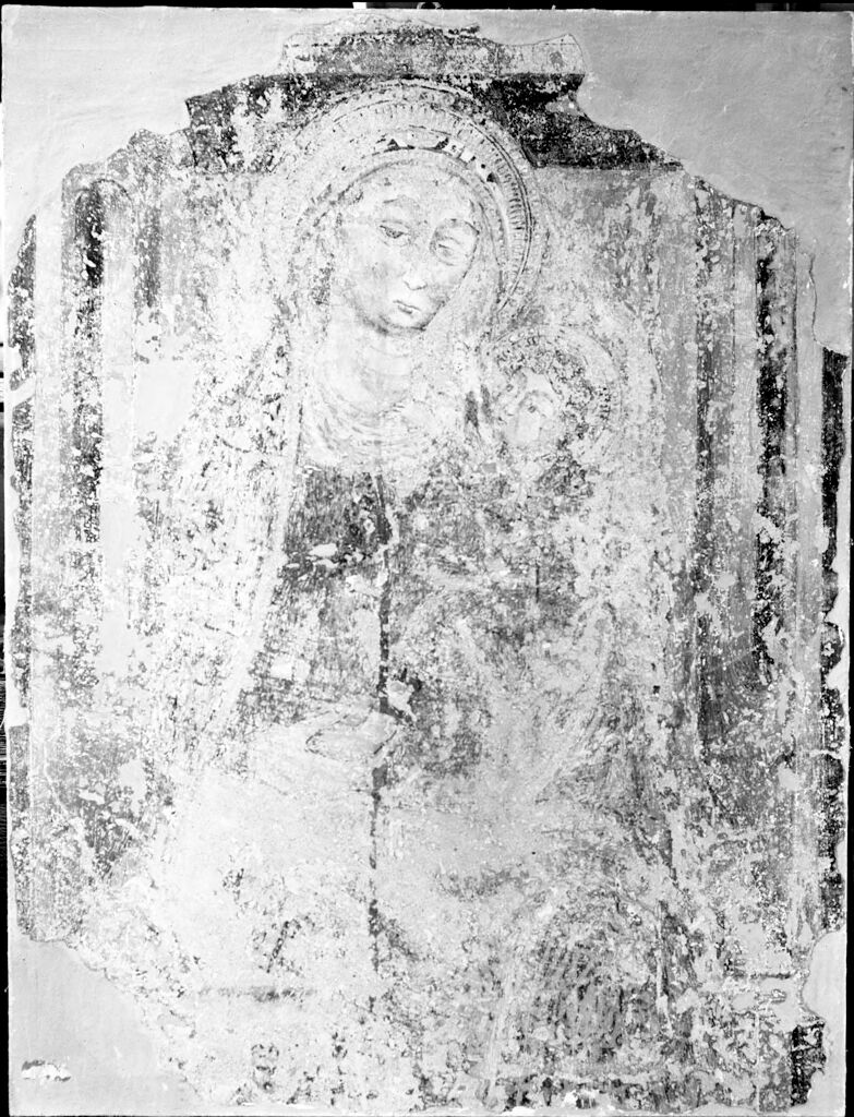 Madonna and Child, by Unidentified artist, public domain