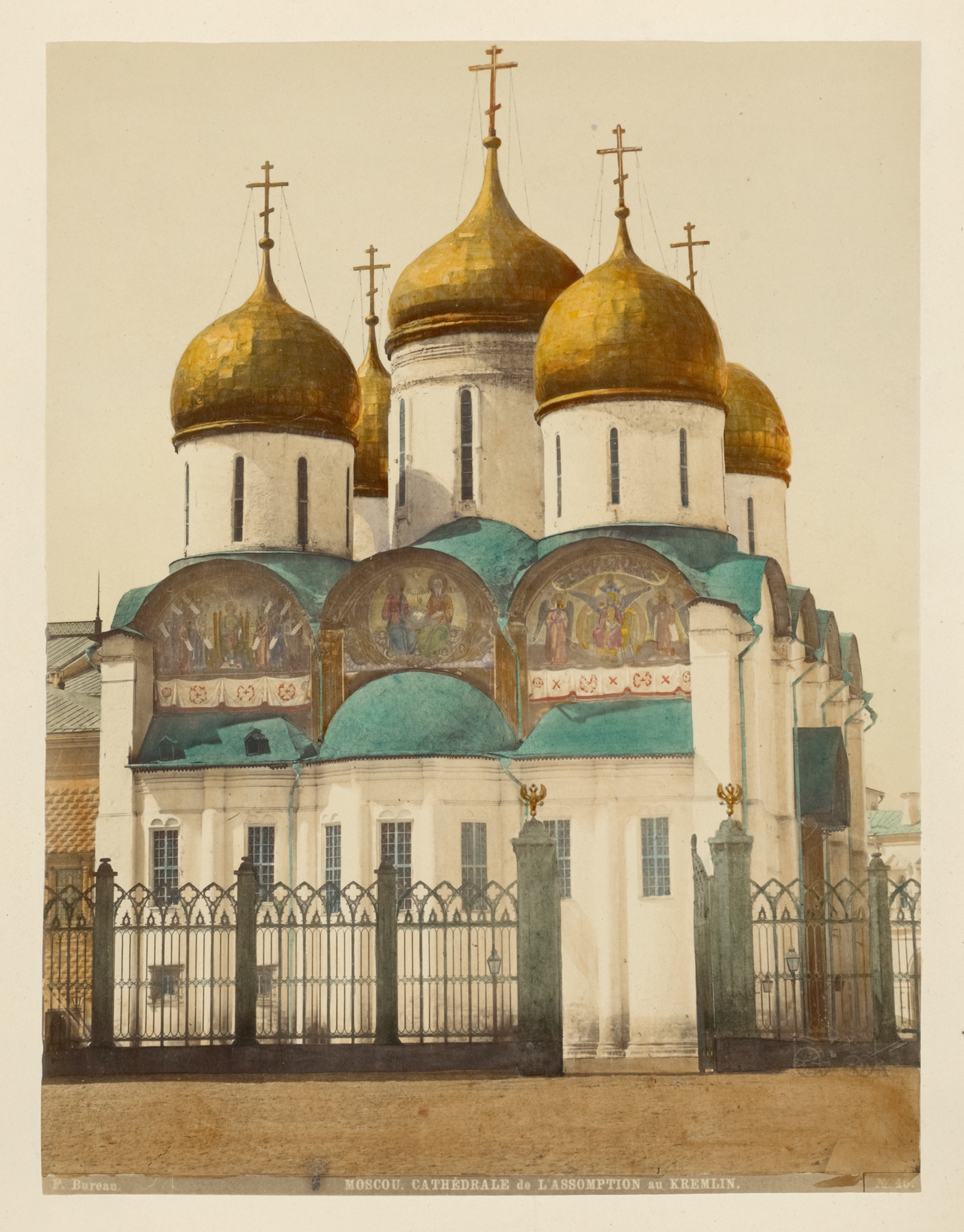 Uspenskii sobor v Kremle, by J. Daziaro, public domain