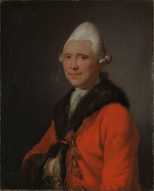 Portrait of Otto Christopher von Munthe af Morgenstierne by Jens Juel.
