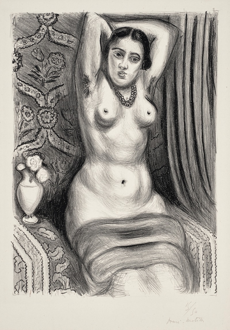 Henri Matisse's 'Torse à l’aiguière' features a vibrant depiction of a figure with a pitcher.