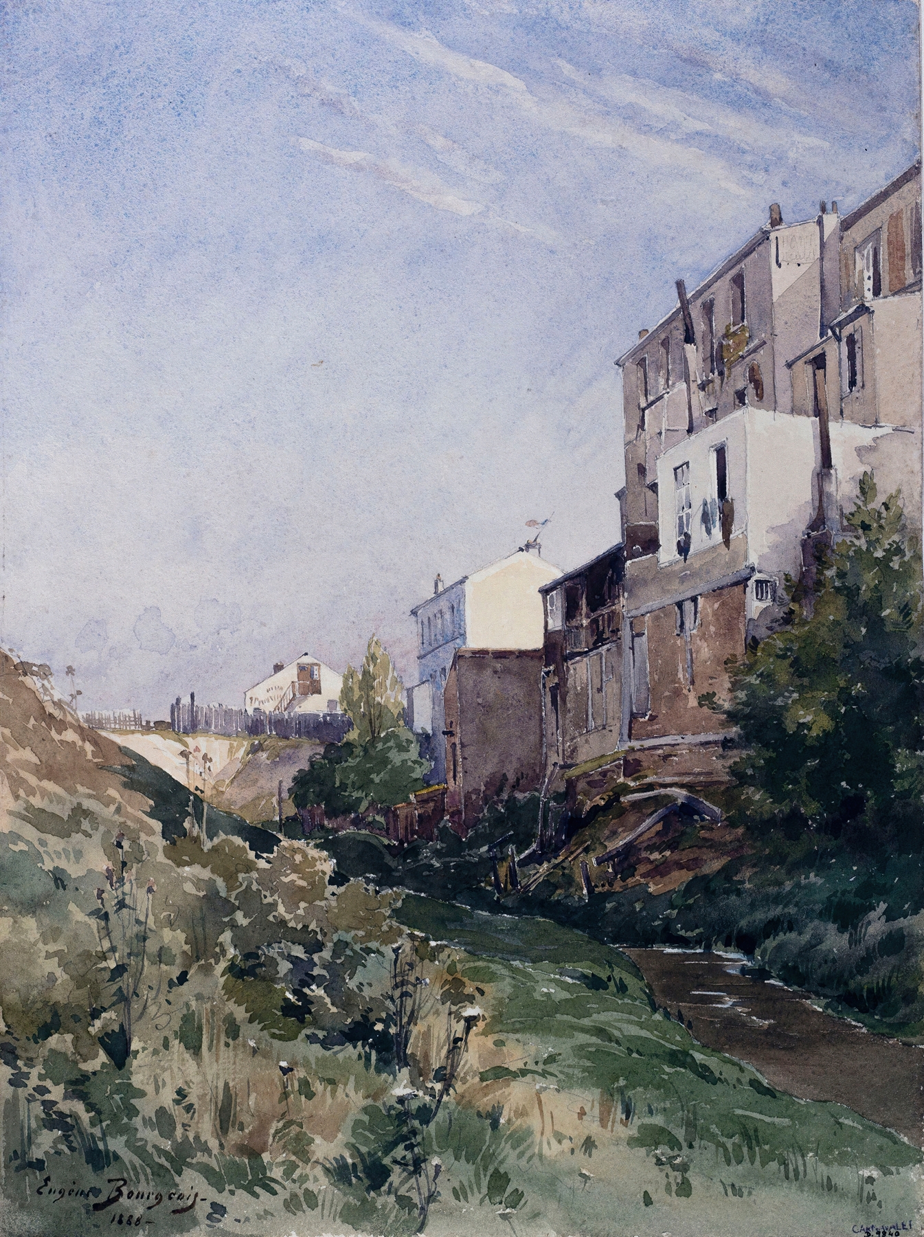 Rue de la Fontaine à Mulard, by Eugène Bourgeois, public domain