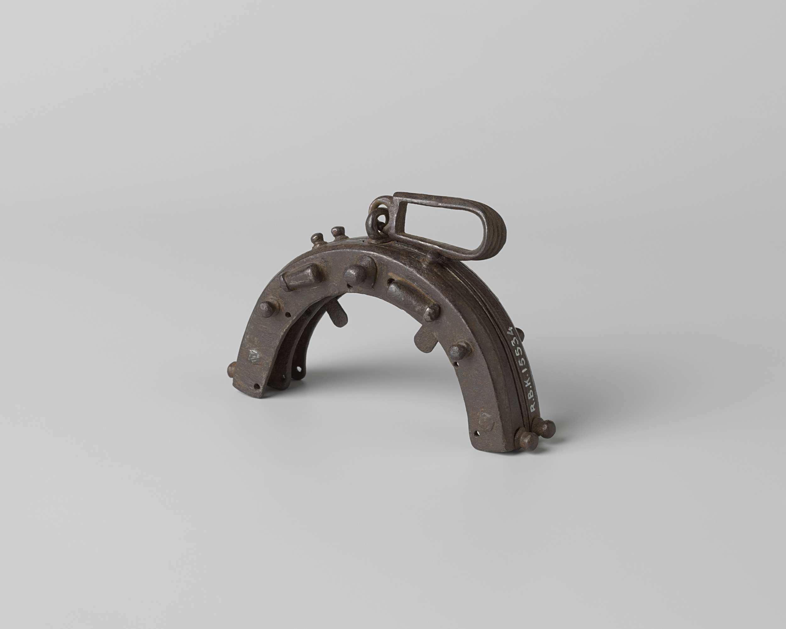 Iron bridle crafted in Renaissance style by an unknown artist