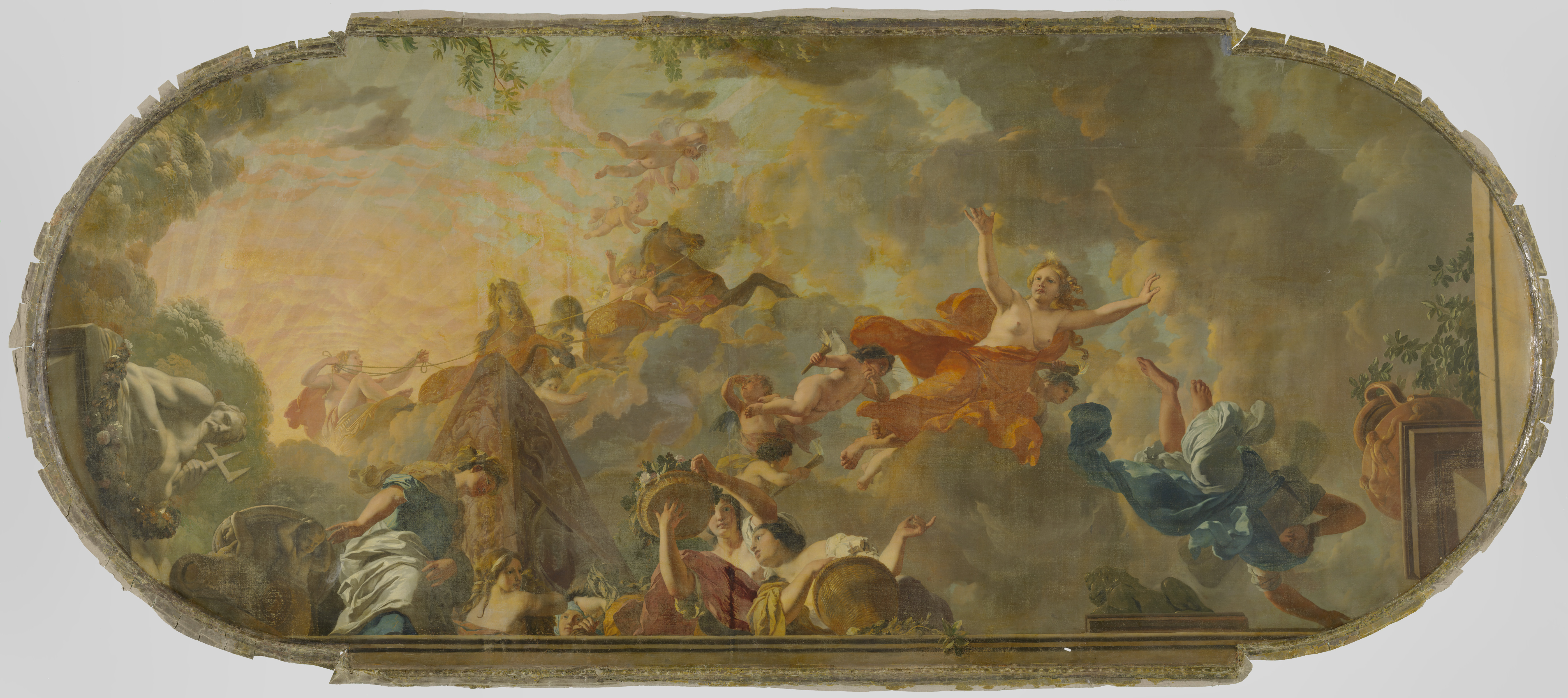 Allegory of Dawn, by Gerard de Lairesse, public domain