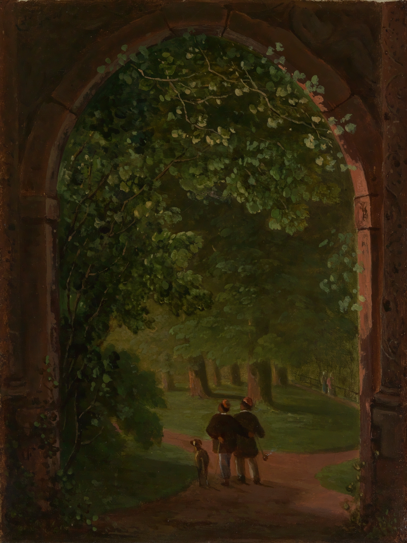 Elisabethenpforte im Schlossgarten by Daniel Fohr, medium unknown