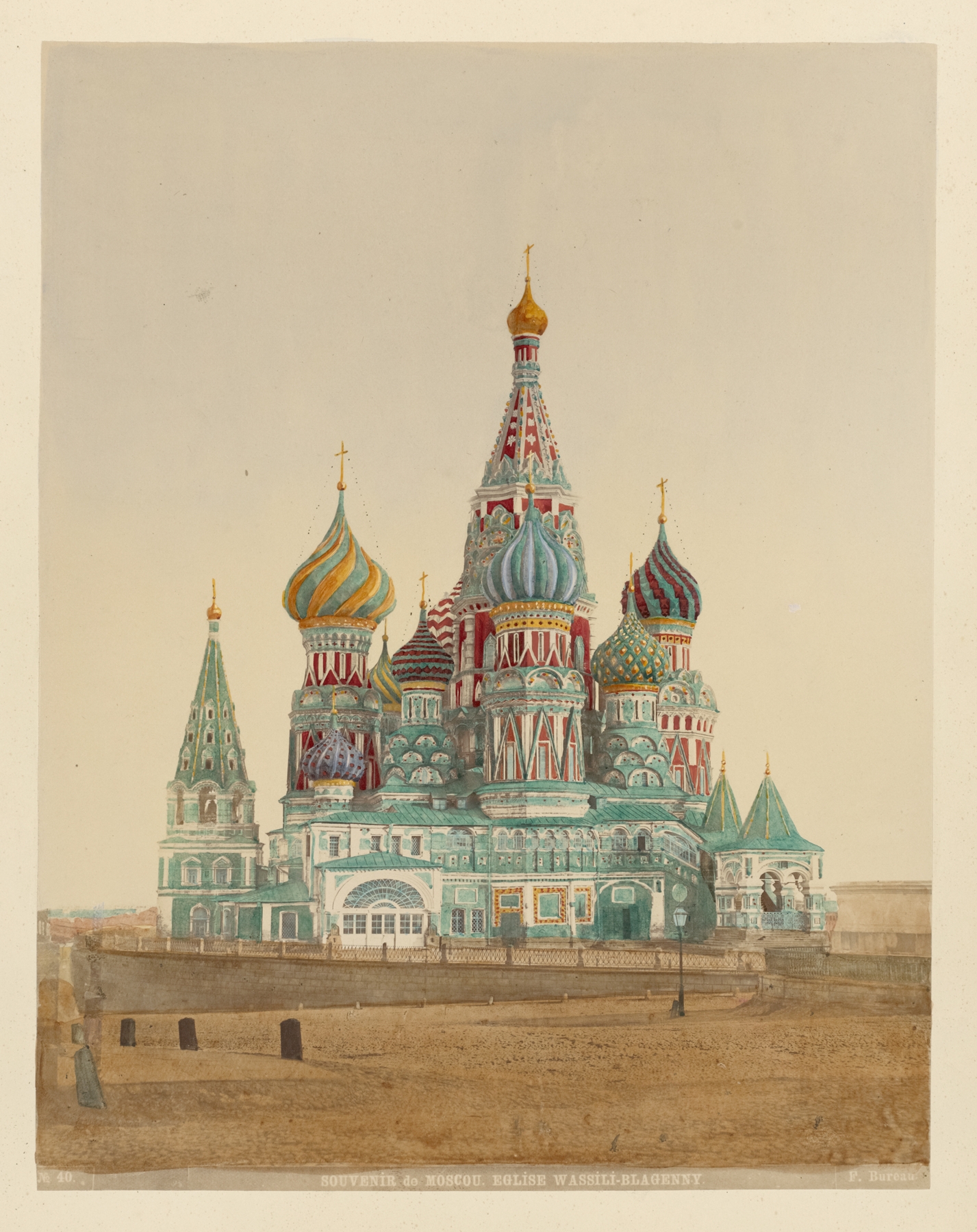 Tserkov’ Vasiliia Blazhennago, by J. Daziaro, public domain