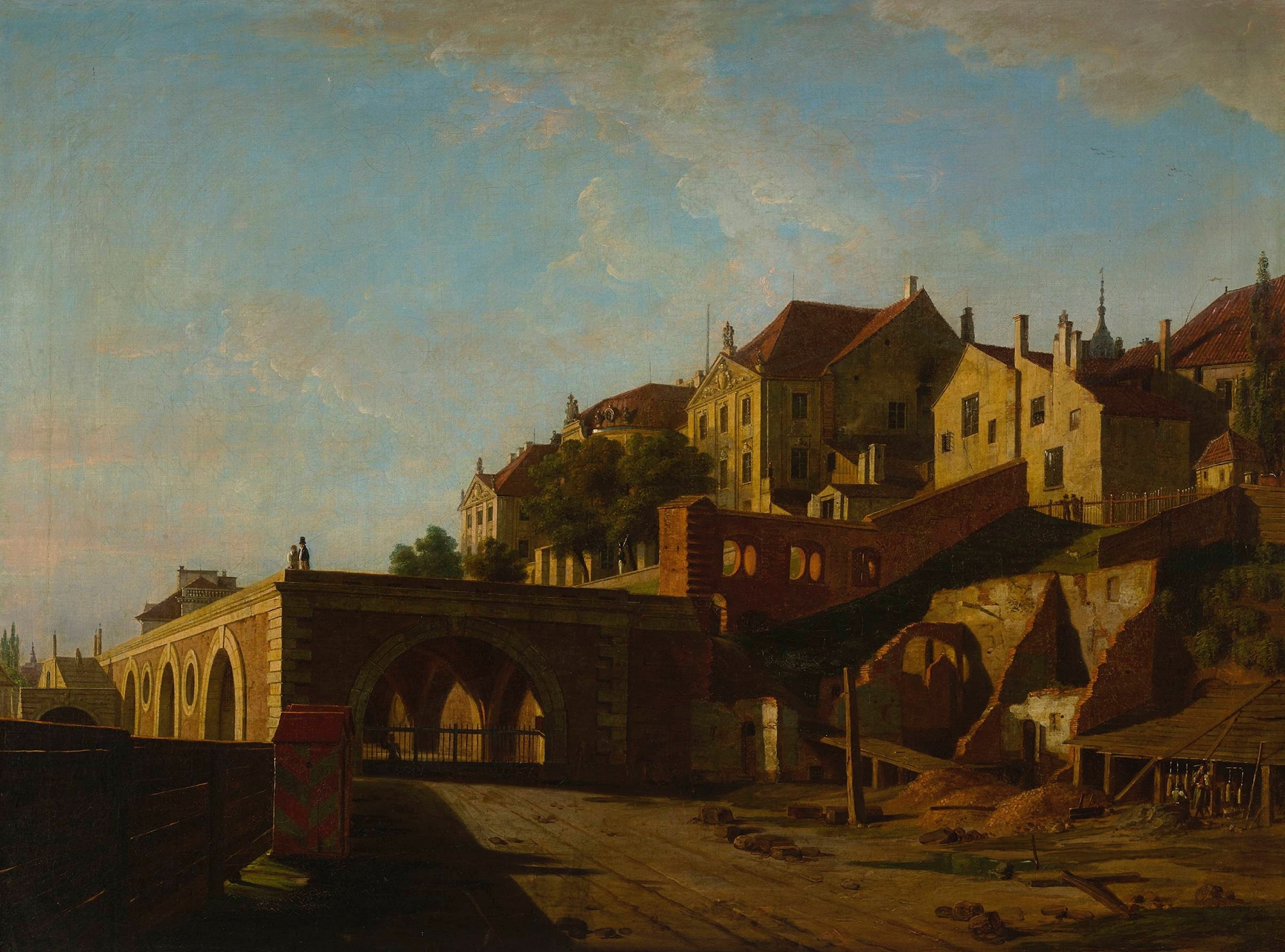 View of the castle from the north, by Marcin Zaleski, public domain