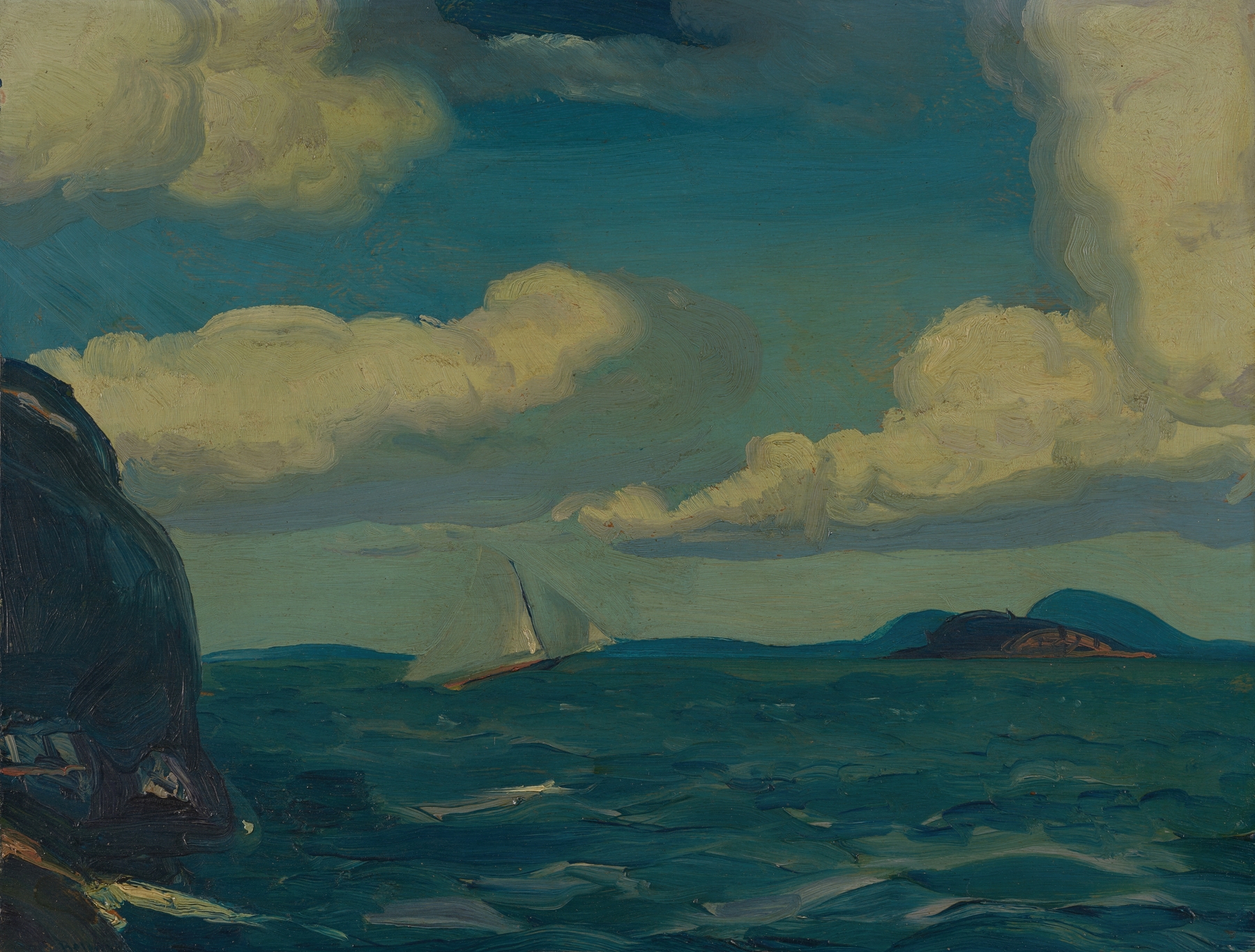 A Fresh Breeze, by George Wesley Bellows, public domain
